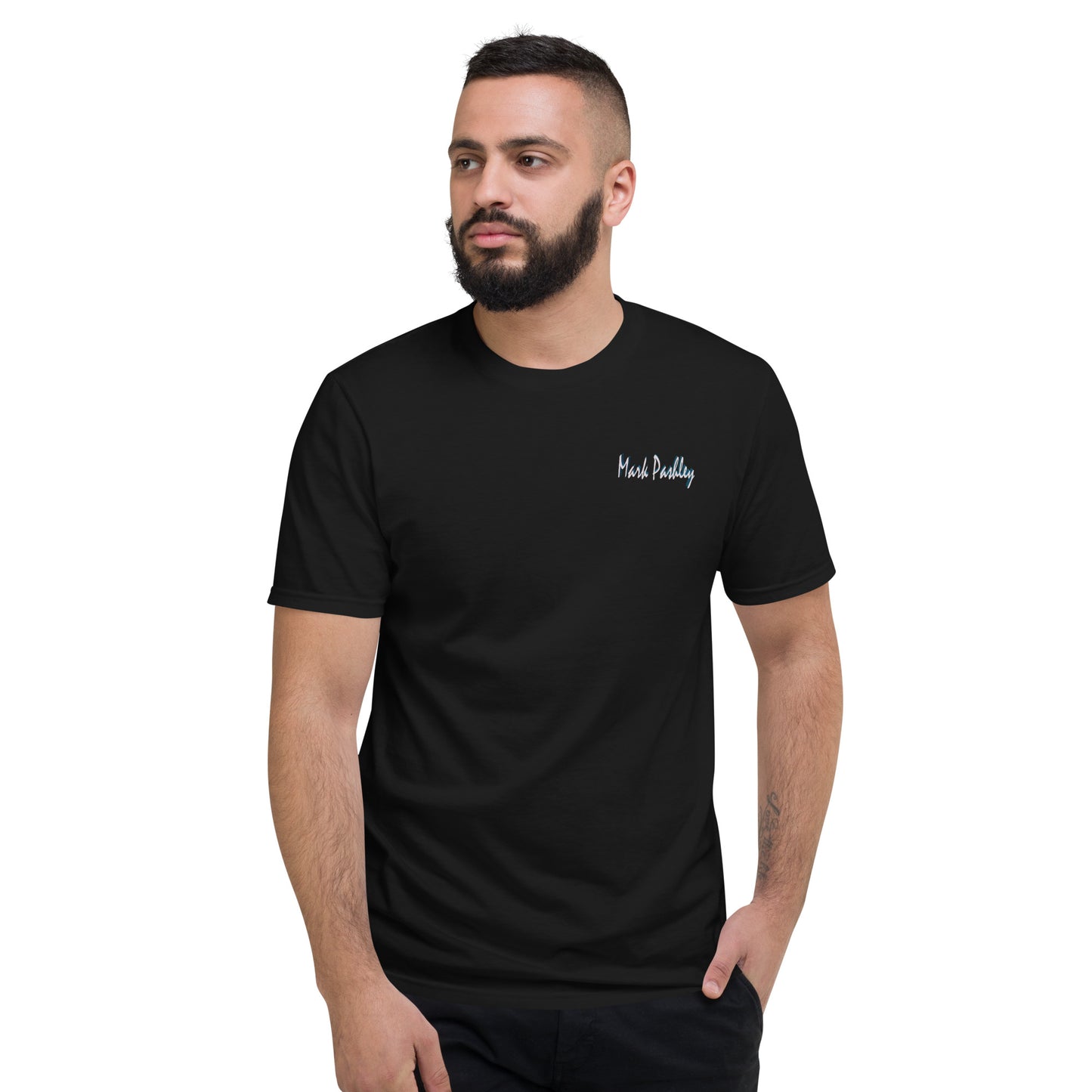 Mark Pashley Small Logo Unisex Short-Sleeve T-Shirt
